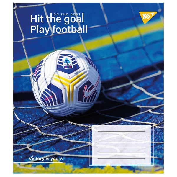 Набор тетрадей Yes Hit the goal А5 в линейку, 96 листов, 5 шт. (767426) - Pampik - 3