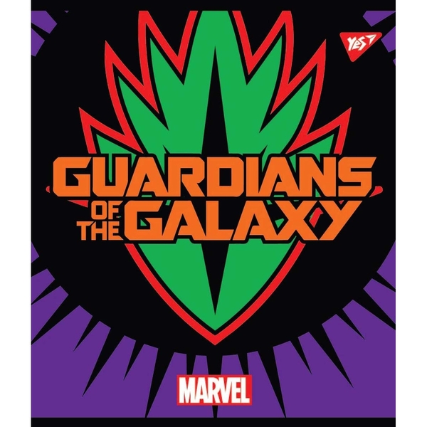 Набор тетрадей Yes Marvel Hero Shields А5 в линейку, 12 листов, 10 шт. (765175) - Pampik