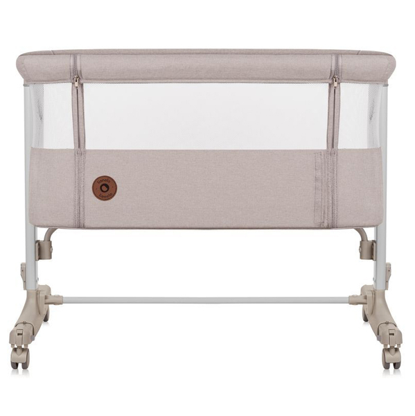 Ліжечко приставне Lionelo Aurora Beige cappuccino - Pampik - 3