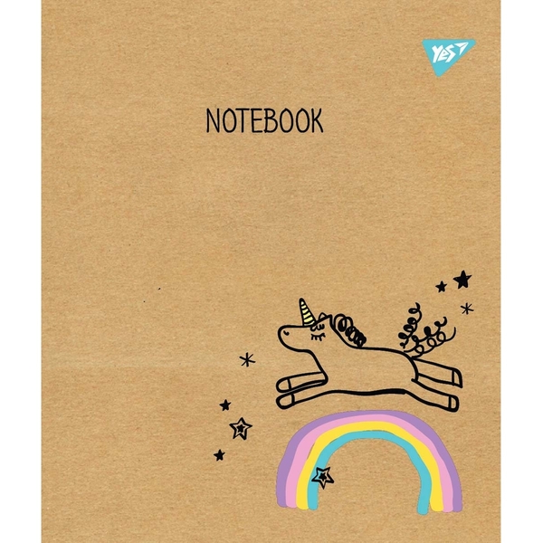 Набор тетрадей Yes Sketch Animal Крафт А5 в линейку, 12 листов, 10 шт. (765070) - Pampik - 2