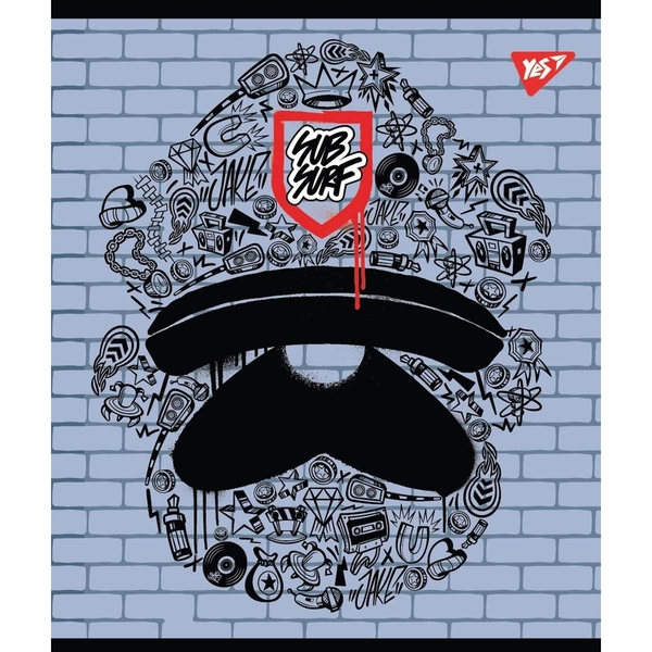 Набор тетрадей Yes Boys Manner А5 в линейку, 12 листов, 10 шт. (765163) - Pampik - 4