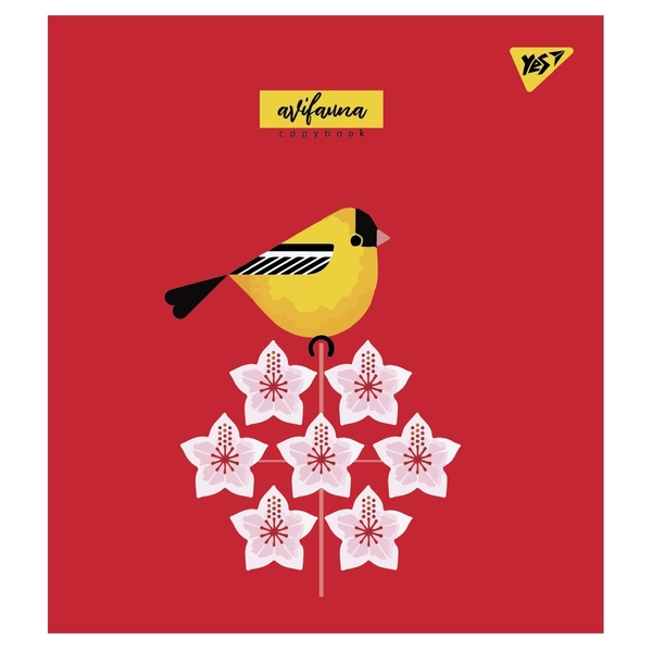 Набор тетрадей Yes Avifauna А5 в линейку, 12 листов, 10 шт. (766802) - Pampik