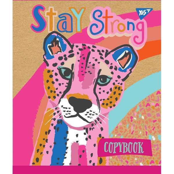 Набір зошитів Yes Rainbow Animal Крафт А5 в лінійку, 12 аркушів, 10 шт. (765071) - Pampik