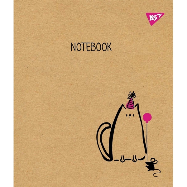 Набор тетрадей Yes Sketch Animal Крафт А5 в линейку, 12 листов, 10 шт. (765070) - Pampik