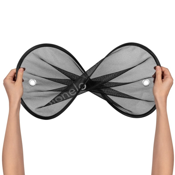 Сонцезахисні шторки для вікон авто Lionelo SunShade Black - Pampik - 6