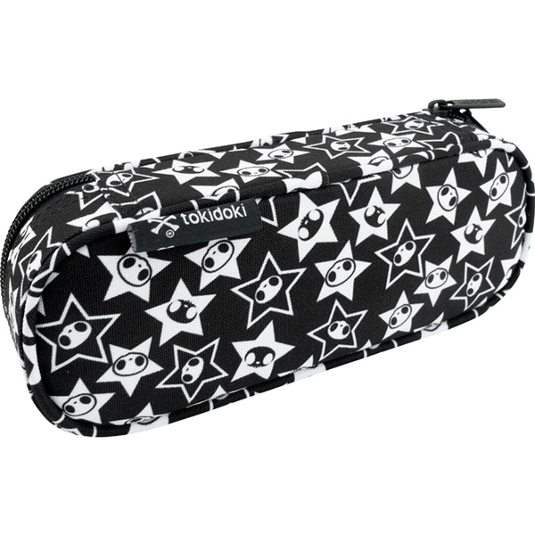 Пенал мягкий Kite 22x8.5x4.5 см, черно-белый (TK22-599-3) - Pampik