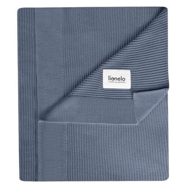 Ковдра Lionelo Bamboo Blanket Blue, 100х75 см, синій - Pampik