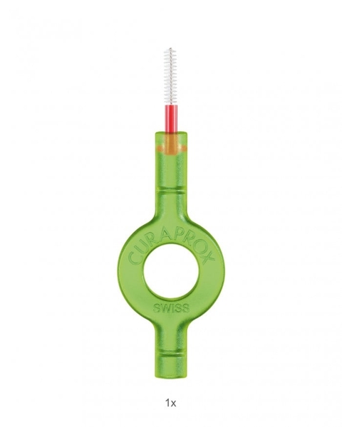 Дорожній набір по догляду за ротовою порожниною Curaprox Travel Set Blue: Розкладна щітка CS5460 Ultra Soft + Зубна паста Be You, 10 мл + Йоржики, 2 шт. + Тревел-кейс - Pampik - 4