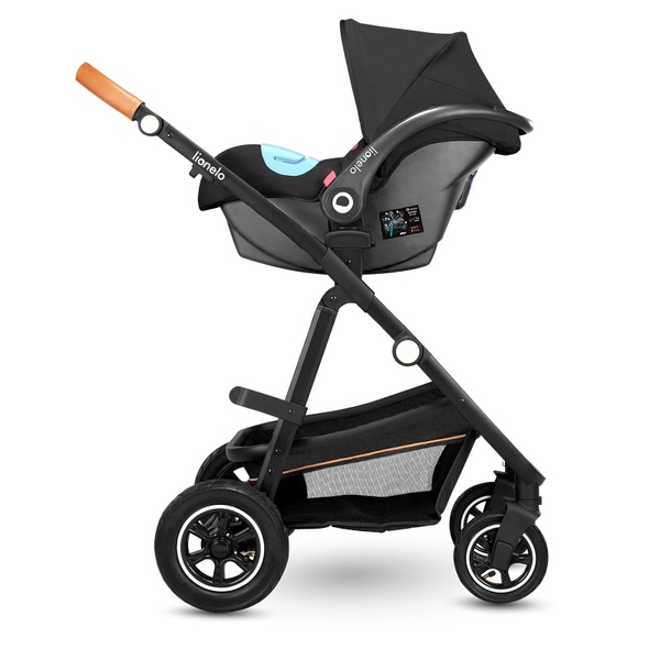 Универсальна коляска 3 в 1 Lionelo Amber Grey Graphite - Pampik - 9
