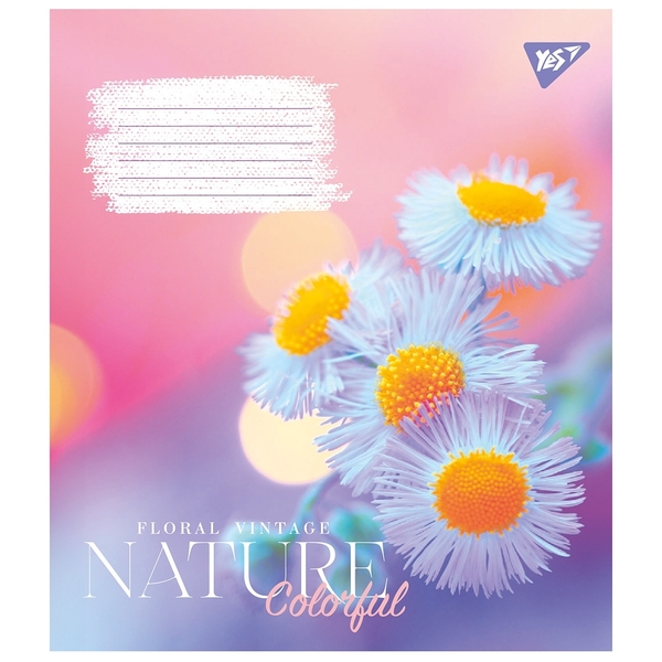 Набір зошитів Yes Nature colorful А5, в лінійку, 48 аркушів, 10 шт. (767130) - Pampik - 6