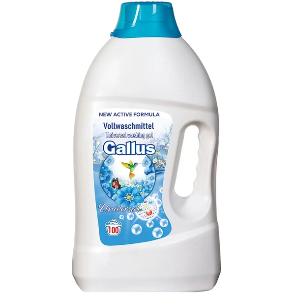 Гель для стирки Gallus Volwaschmittel Универсальный, 4 л - Pampik