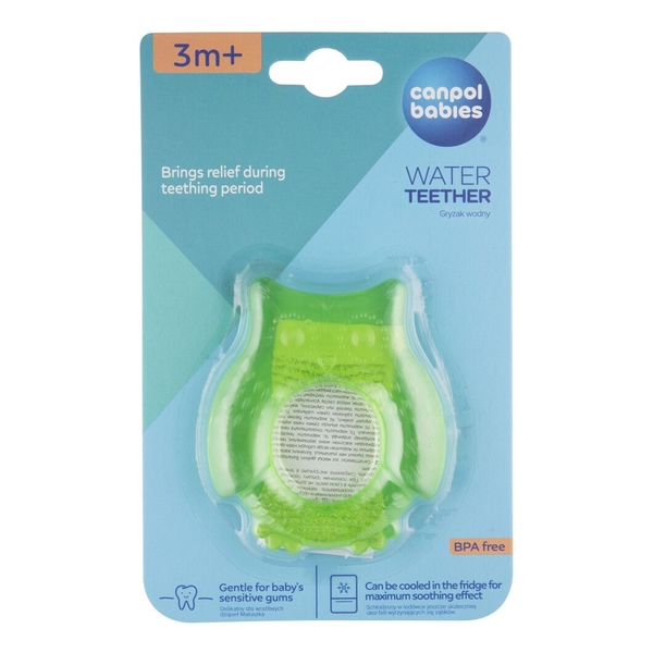 Прорізувач для зубів Canpol babies Сова, зелений (74/016) - Pampik - 2