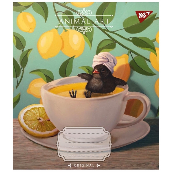 Набор тетрадей Yes Animal art А5, в линейку, 48 листов, 10 шт. (767122) - Pampik - 4