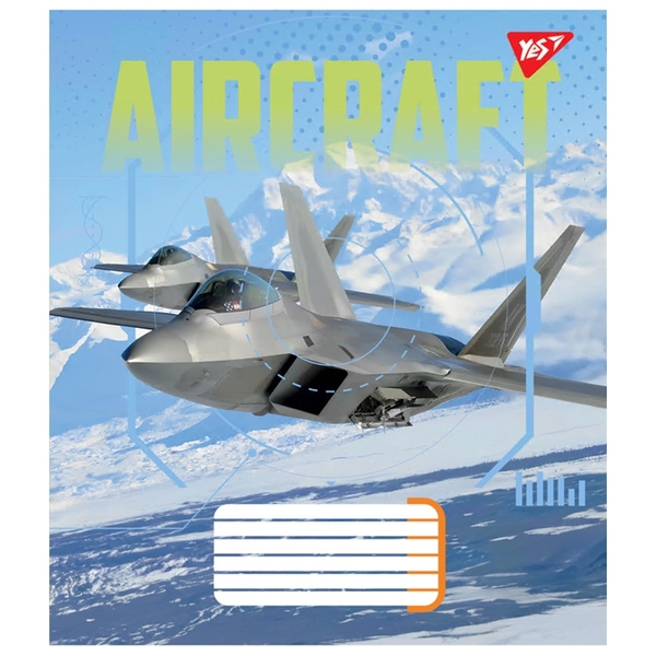 Набор тетрадей Yes Aircraft А5, в линейку, 48 листов, 10 шт. (767121) - Pampik - 4