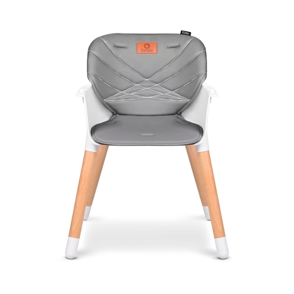 Стільчик для годування Lionelo Koen Grey Stone, сірий - Pampik - 7