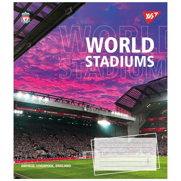 Набор тетрадей Yes World stadium А5, в клетку, 36 листов, 15 шт. (767073) - Pampik - 2