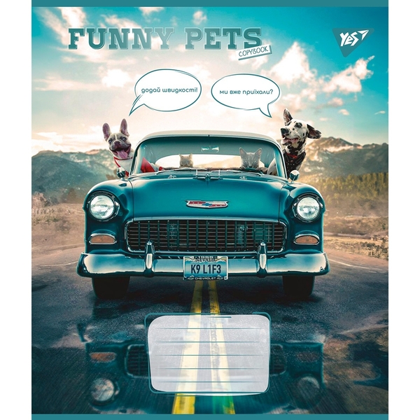 Набор тетрадей Yes Funny pets А5, в клетку, 36 листов, 15 шт. (767064) - Pampik - 2