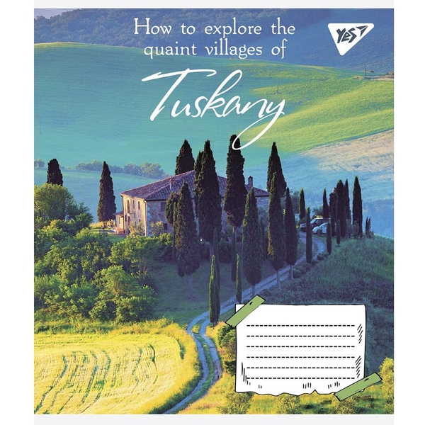 Набор тетрадей Yes Quaint Village, A5, в линию, 96 листов, 5 шт. (766771) - Pampik - 2