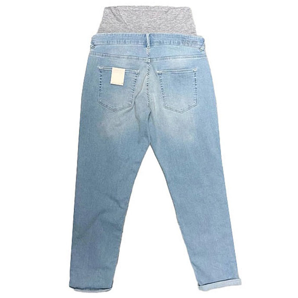 Джинсы Queen Mum Katy, укороченные, р.44, джинс, голубой (81198/22818) - Pampik - 2