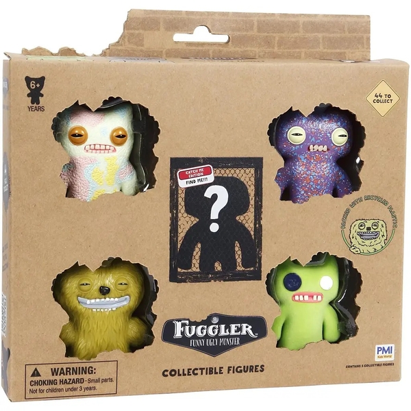 Набір фігурок Fuggler-E із сюрпризом 4+1 (FG2040E) - Pampik - 6