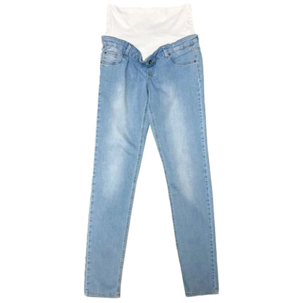 Джинси Queen Mum звужені, р.48, джинс, блакитний (4187.3701/10378) - Pampik