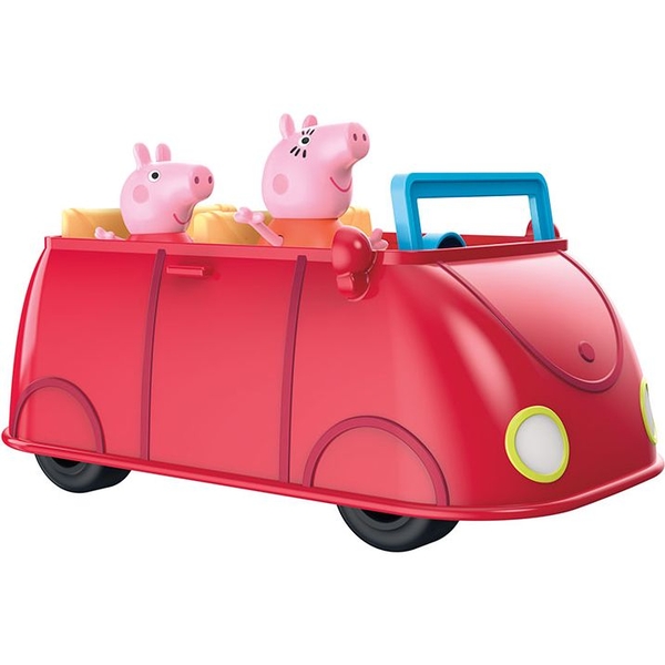 Ігровий набір Hasbro Peppa Pig Машина сім'ї Пеппі, зі звуком, 2 фігурки (F2184) - Pampik