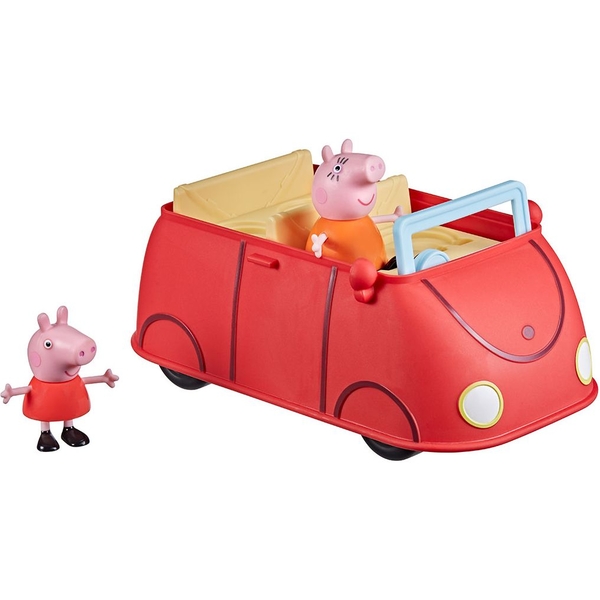 Ігровий набір Hasbro Peppa Pig Машина сім'ї Пеппі, зі звуком, 2 фігурки (F2184) - Pampik - 4