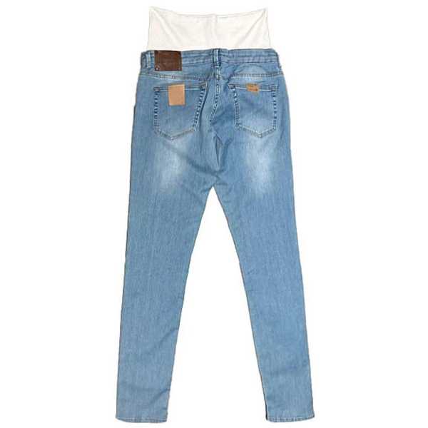 Джинси Queen Mum звужені, р.48, джинс, блакитний (4187.3701/10378) - Pampik - 2