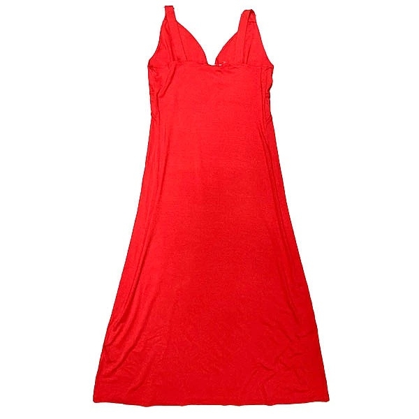 Сукня Queen Mum з рельєфами під грудьми, довга, р.44, червоний (3114.4635/7137) - Pampik - 2