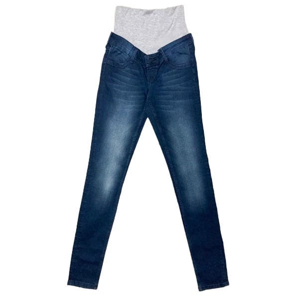 Джинси Queen Mum Lois вузькі, р.42, джинс, синій (14105) - Pampik