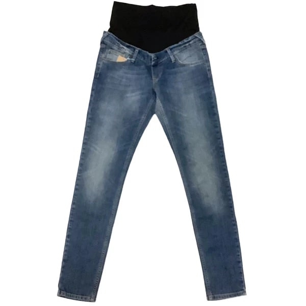 Джинси Queen Mum, вузькі вкорочені, р.50, джинс, синій (70.3506/7104) - Pampik