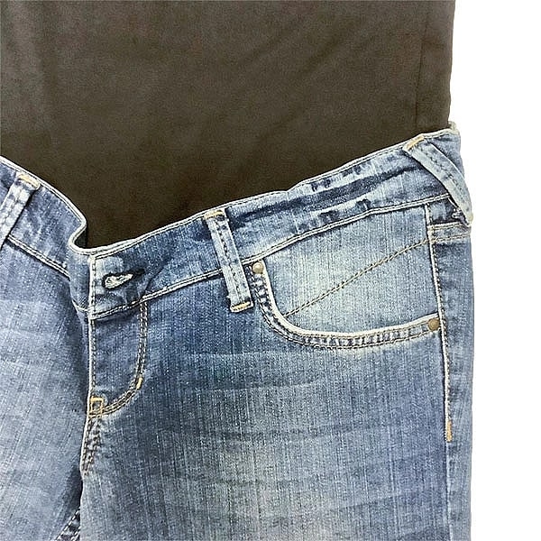 Джинси Queen Mum, вузькі вкорочені, р.50, джинс, синій (70.3506/7104) - Pampik - 3