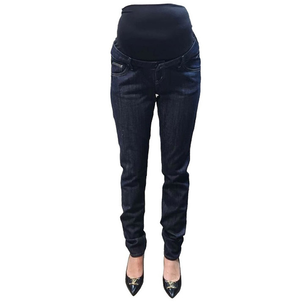 Джинси Queen Mum вузькі, р.48, джинс, синій (75.3599/6059) - Pampik - 5