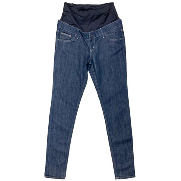 Джинси Queen Mum вузькі, р.48, джинс, синій (75.3599/6059) - Pampik