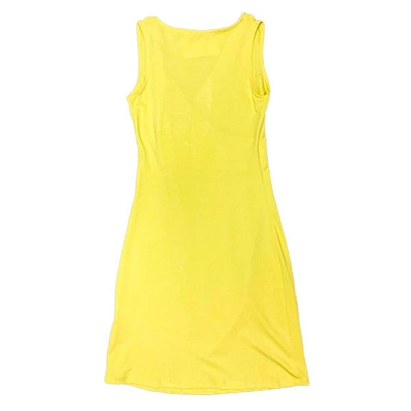 Сукня Queen Mum без рукавів з підрізом, р.42, жовтий (4100.4746/10348) - Pampik - 2