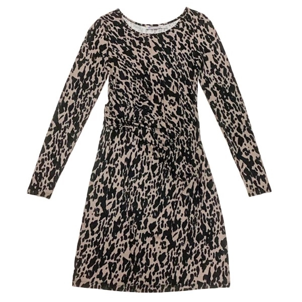 Сукня Queen Mum з асиметричним поясом, р.46, тигровий (4305.4778/11192) - Pampik