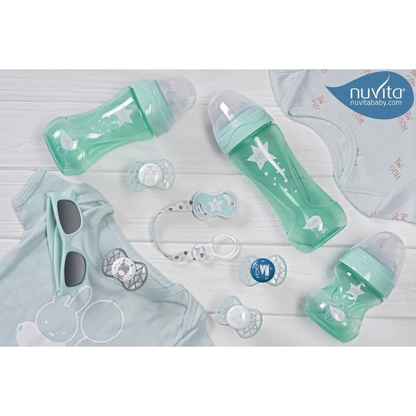 Силіконова симетрична пустушка Nuvita Air55 Cool Boy, 0+ міс. (NV7065NG) - Pampik - 8