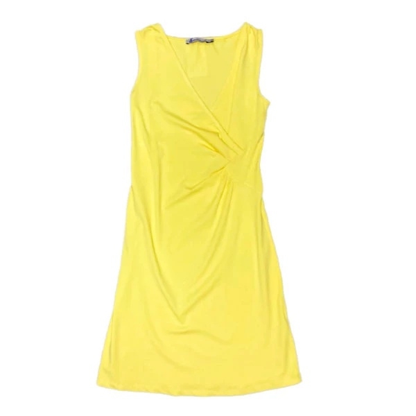 Сукня Queen Mum без рукавів з підрізом, р.42, жовтий (4100.4746/10348) - Pampik