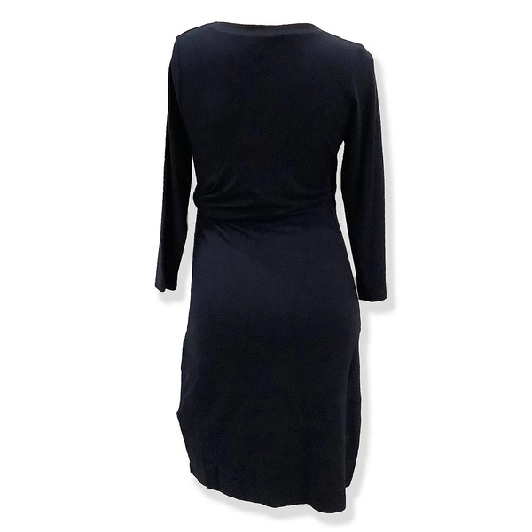 Сукня Queen Mum для годування з пояском, розшита бісером, р.48, темно-синій (3300.4674/9095) - Pampik - 5