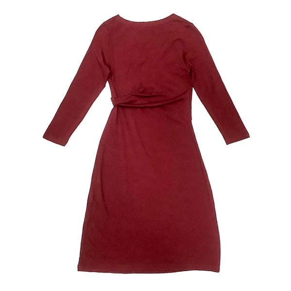 Сукня Queen Mum для годування з пояском, розшита бісером, р.46, бордо (3300.4674/9099) - Pampik - 2