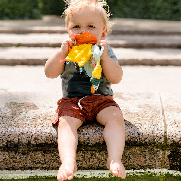 Розвиваюча іграшка-книжка для води Fehn Plansch & Play Восьминіг (4001998050097) - Pampik - 8