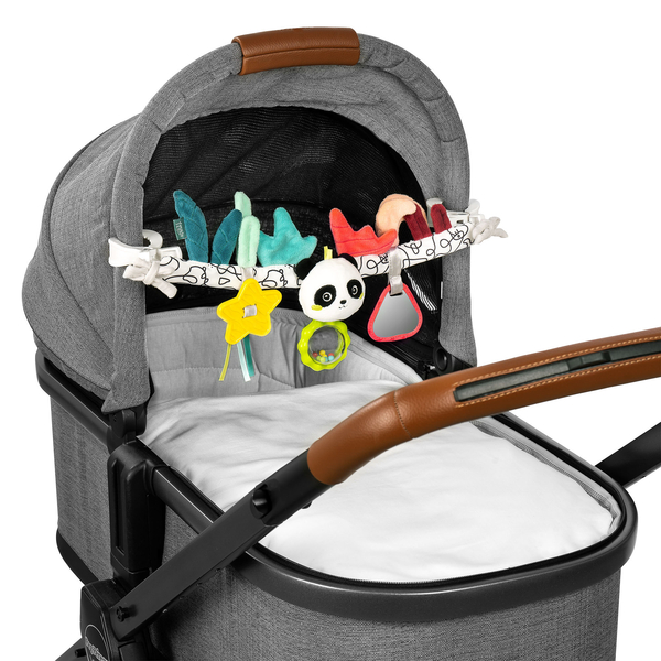 Мягкая развивающая игрушка на коляску Fehn DobabyDoo Панда (4001998049145) - Pampik - 8