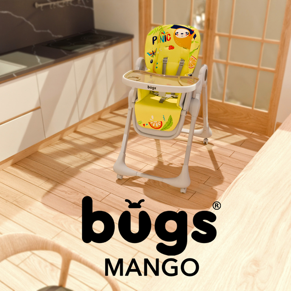 Стілець для годування Bugs Mango Sunny Picnic, жовтий (4823056510899) - Pampik - 16