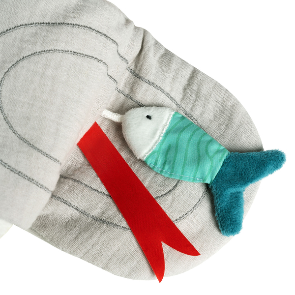 М'яка розвиваюча іграшка-прорізувач Fehn DobabyDoo Крокодил (4001998049183) - Pampik - 6