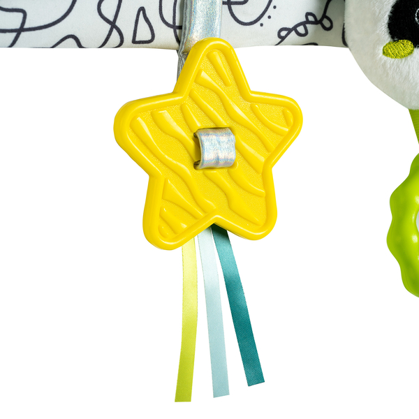 Мягкая развивающая игрушка на коляску Fehn DobabyDoo Панда (4001998049145) - Pampik - 4