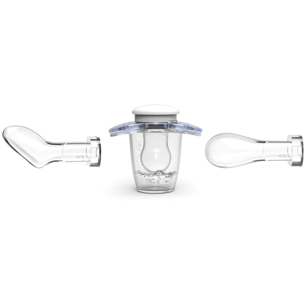 Силиконовая ортодонтическая пустышка Nuvita Air, 0-3 мес., 2 шт. (NV7060Boy) - Pampik - 3