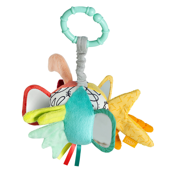 М'яка розвиваюча іграшка-підвіска Fehn DobabyDoo М'яч (4001998049152) - Pampik