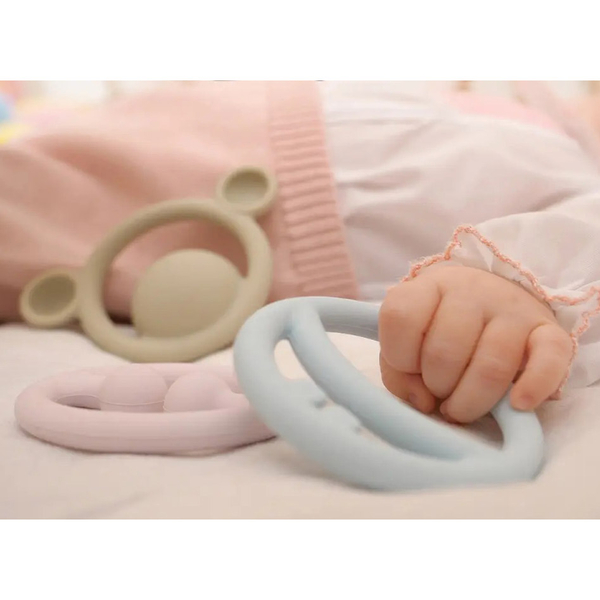 Набір іграшок-прорезивателей Moluk Nigi + Nagi + Nogi Пастельні кольори, 3 шт. (43401) - Pampik - 7