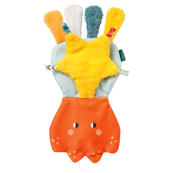 Розвиваюча іграшка-книжка для води Fehn Plansch & Play Восьминіг (4001998050097) - Pampik - 5