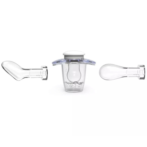 Силіконова ортодонтична пустушка Nuvita Air, 6-12 міс., 2 шт. (NV7080Blue) - Pampik - 4